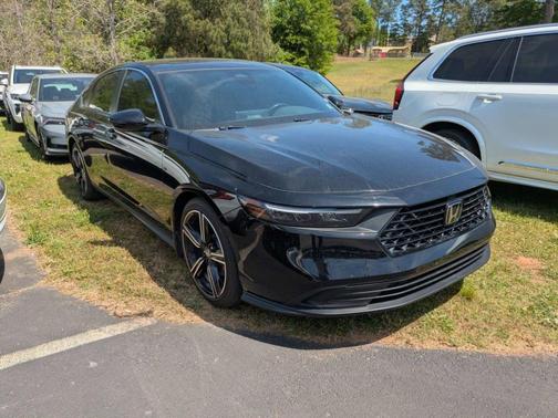 Black 2024 Honda Accord Hybrid Sport