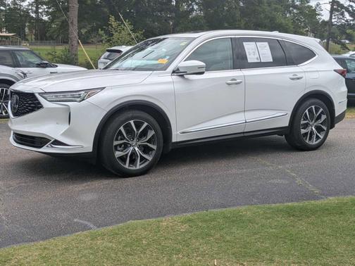 White 2023 Acura MDX Technology