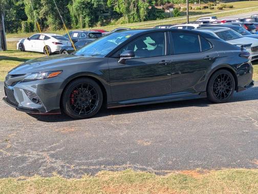 Midnight Black Metallic 2023 Toyota Camry TRD V6