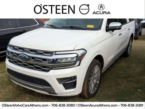 White Metallic 2023 Ford Expedition Max Platinum