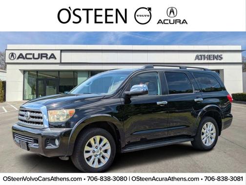 Black 2010 Toyota Sequoia Platinum