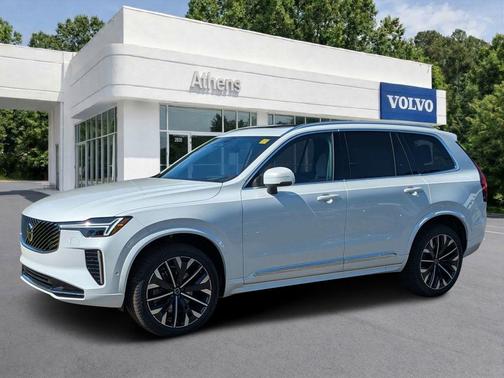 Crystal White Pearl 2026 Volvo XC90 B6 Ultra 6-Seater