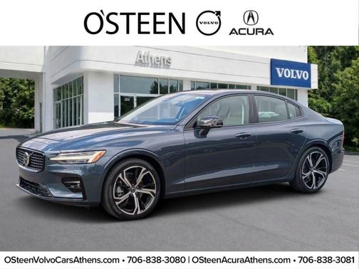 Denim Blue Metallic 2024 Volvo S60 B5 Plus Dark Theme