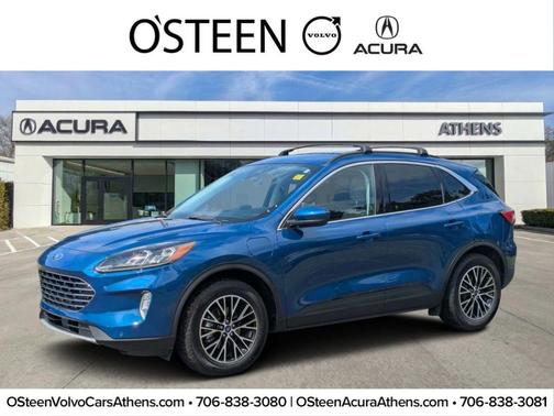 Blue Metallic 2022 Ford Escape PHEV Titanium