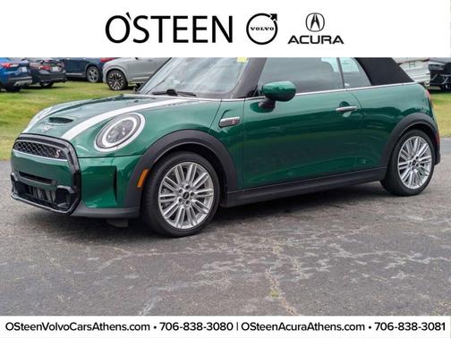 British Racing Green 2024 MINI Convertible Cooper S