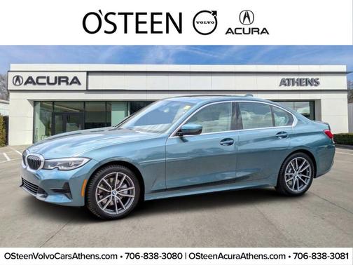 Blue Ridge Mountain Metallic 2021 BMW 330 i