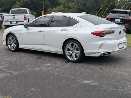 White 2023 Acura TLX Technology