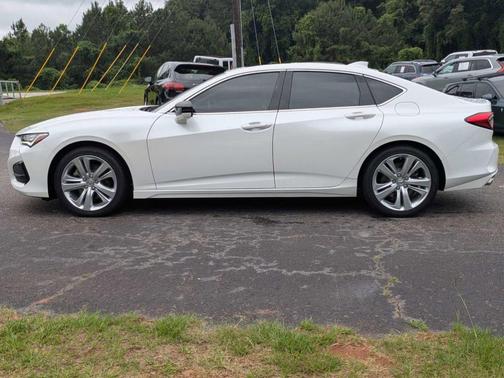 White 2023 Acura TLX Technology