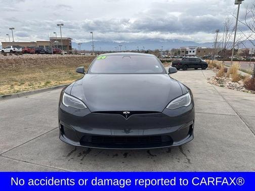 Black 2024 Tesla Model S Plaid