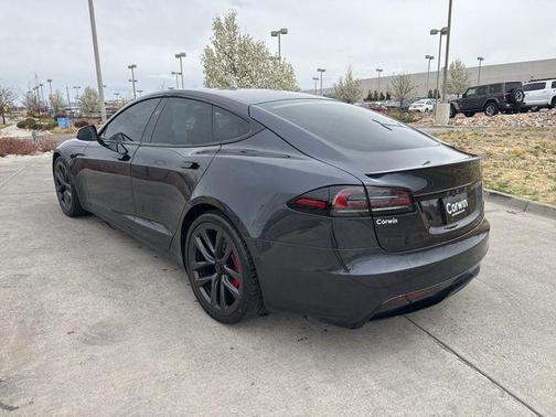 Black 2024 Tesla Model S Plaid