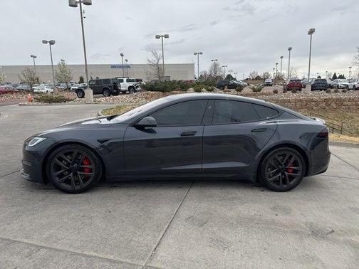 Black 2024 Tesla Model S Plaid