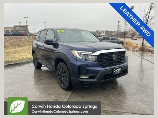 Obsidian Blue Pearl 2023 Honda Passport EX-L