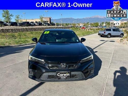 Crystal Black Pearl 2023 Honda Civic Sport