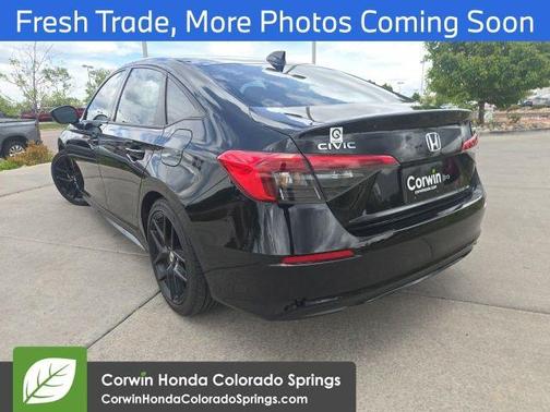 Black 2023 Honda Civic Sport