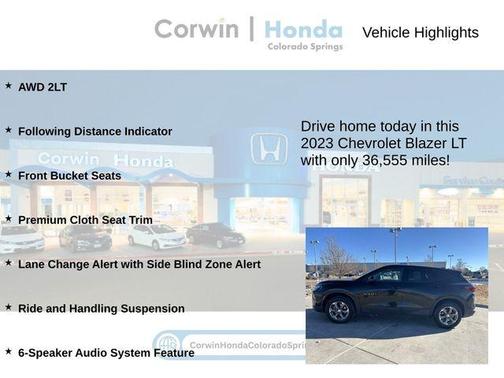 2023 Chevrolet Blazer 2LT