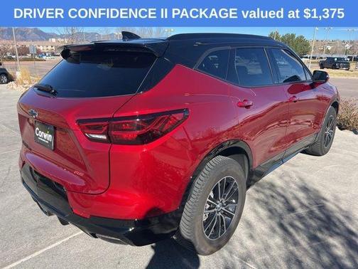 Radiant Red 2023 Chevrolet Blazer RS