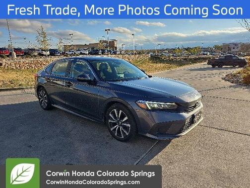 Meteorite Gray Metallic 2022 Honda Civic EX
