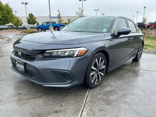 Meteorite Gray Metallic 2022 Honda Civic EX