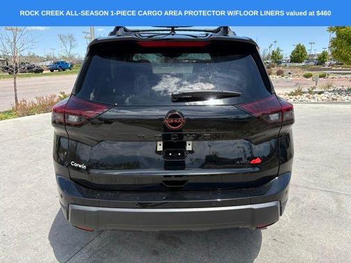 Black 2025 Nissan Rogue Rock Creek