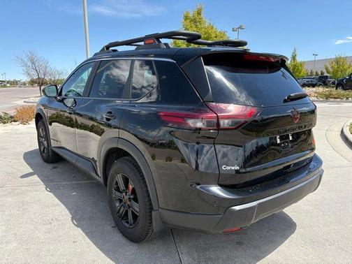 Black 2025 Nissan Rogue Rock Creek