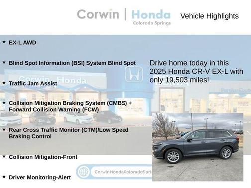 2025 Honda CR-V EX-L