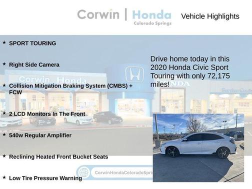 2020 Honda Civic Sport Touring