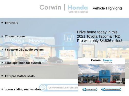 2021 Toyota Tacoma TRD Pro