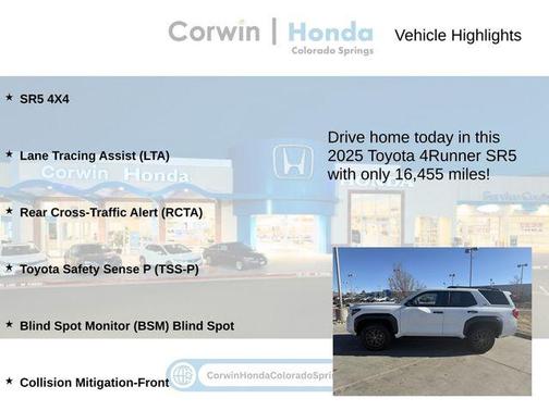 2025 Toyota 4Runner SR5