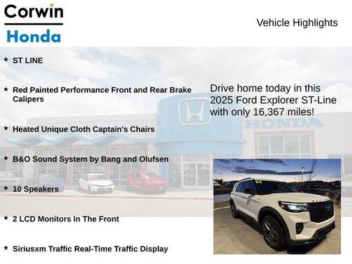 2025 Ford Explorer ST-Line