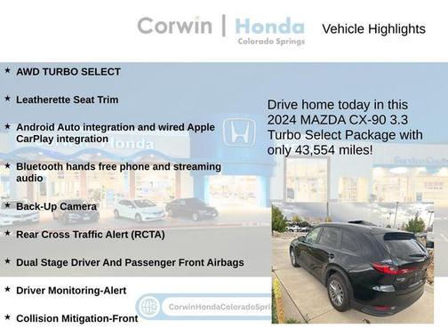 2024 Mazda CX-90 3.3 Turbo Select