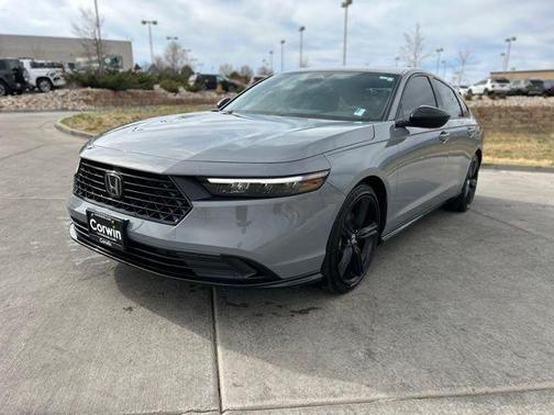 Urban Gray Pearl 2025 Honda Accord Hybrid Sport-L