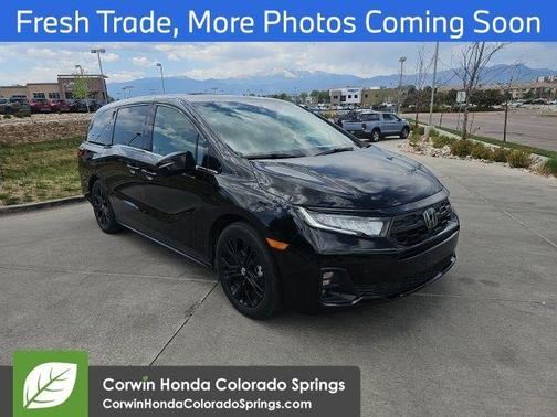 Crystal Black Pearl 2025 Honda Odyssey Sport-L