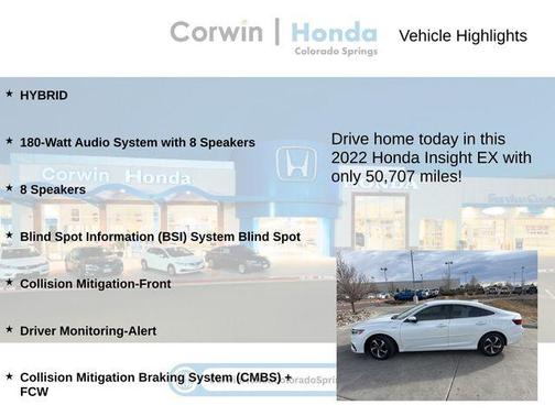 2022 Honda Insight EX