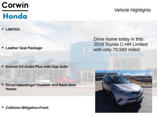 2019 Toyota C-HR Limited