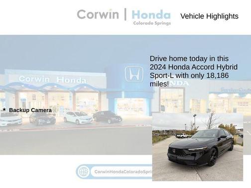 2024 Honda Accord Hybrid Sport-L