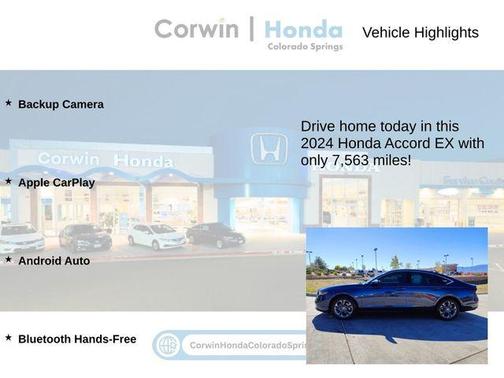 2024 Honda Accord EX