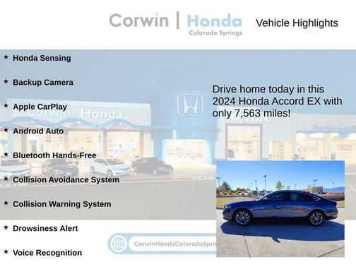 2024 Honda Accord EX