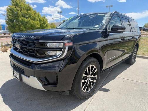 Black Metallic 2025 Ford Expedition Max Platinum