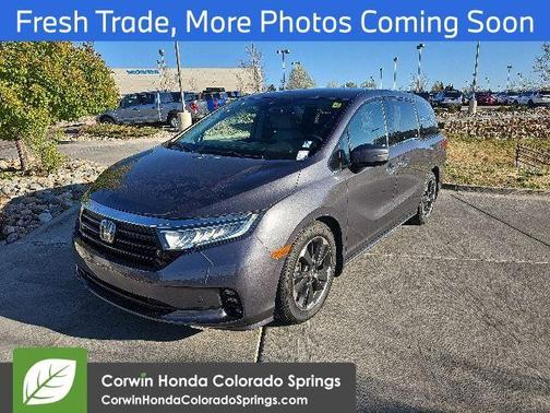 Modern Steel Metallic 2022 Honda Odyssey Elite
