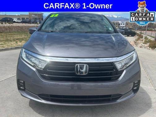 Modern Steel Metallic 2022 Honda Odyssey Elite