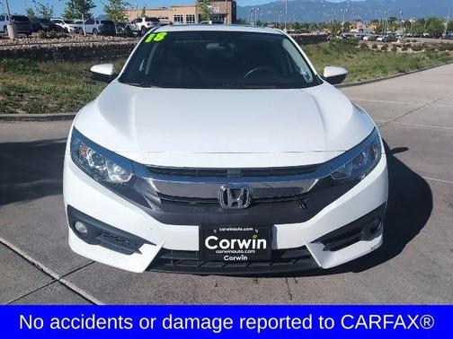 Lunar Silver Metallic 2018 Honda Civic EX-T