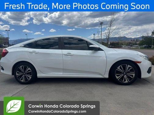 Lunar Silver Metallic 2018 Honda Civic EX-T
