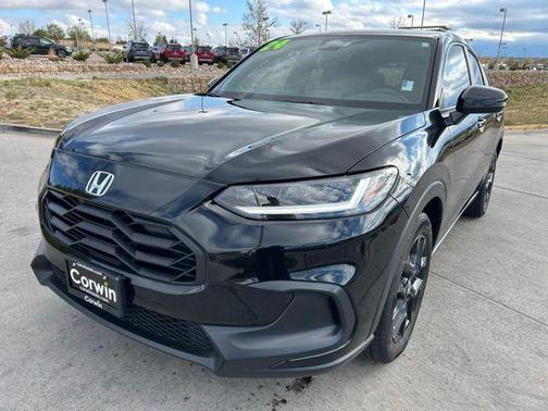 Crystal Black Pearl 2024 Honda HR-V Sport
