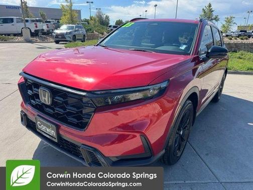 Radiant Red Metallic 2023 Honda CR-V Hybrid Sport