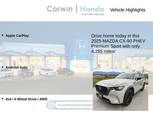 2025 Mazda CX-90 PHEV Premium Sport