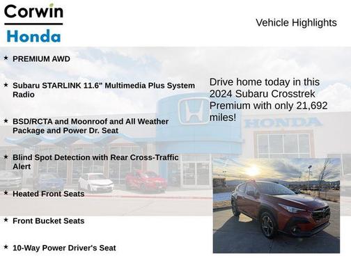 2024 Subaru Crosstrek Premium