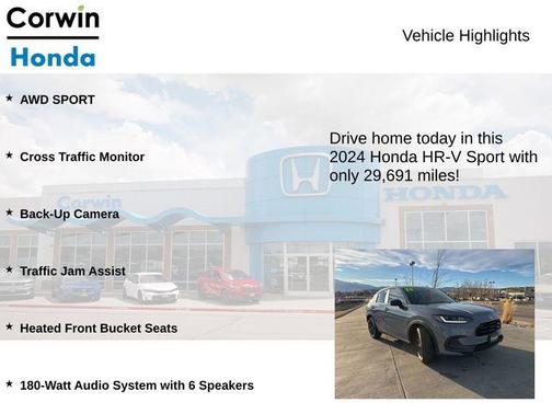 2024 Honda HR-V Sport