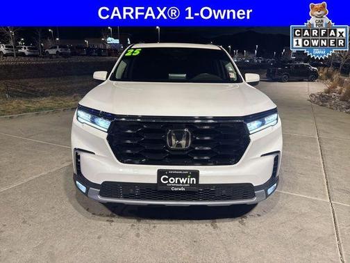 Platinum White Pearl 2025 Honda Pilot Touring