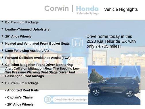 2020 Kia Telluride EX