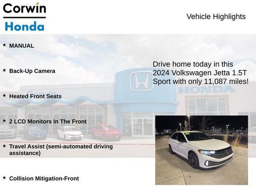 2024 Volkswagen Jetta 1.5T Sport